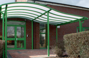 Motiva Cantilever Covered Walkway