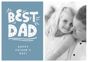 Free Personalised Fathers Day Card